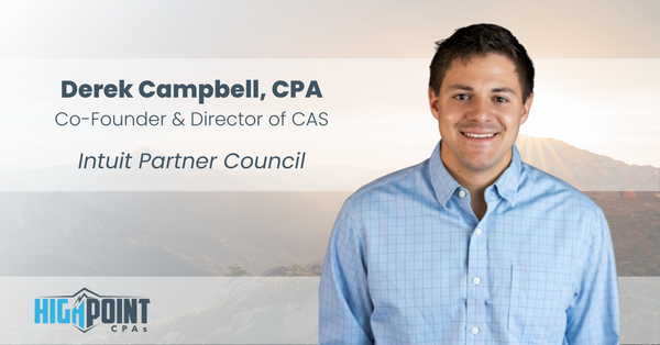 Derek Campbell Appointed to Intuit QuickBooks Partner Council